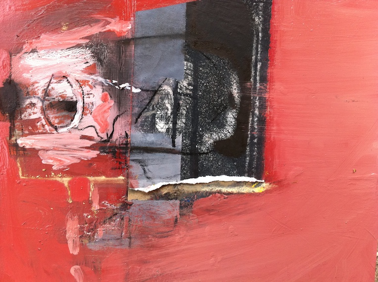 The Artist, 2014, 20x25 cm, mixed media